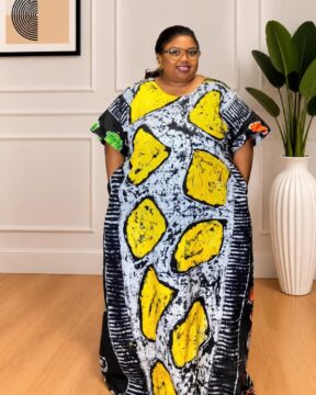 Adire (Tie - Dye) Dress