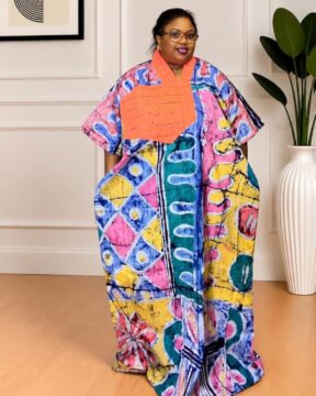 Adire (Art Work) Bubu Dress