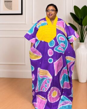 Adire (Art Work) Bubu Dress