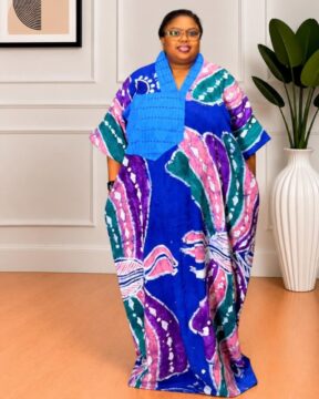 Adire (Art Work) Bubu Dress