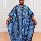 Blue Swirl Agbada Gallery Photo